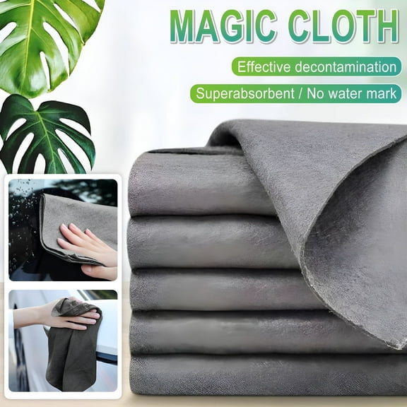 ACDANC Thickened Magic Cleaning Cloth,Lint Free Cloth,Reusable Microfiber Cleaning Rag for Windows,Mirror,Glass,Car