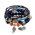 thumbnail image 1 of Product Category Bracelets Product Title Stackable Bead Bracelets for Ladies and Mens Stretch Multilayer Set in Multicolor Jewelry Modern Accessory for Everyday Wear, 1 of 6