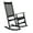 Black - Straight Back, variant on Ktaxon Wooden Rocking Chair, Wood Rocker, Patio  Chair, Wooden Rocker, Wood Chair for Outdoors and Indoors, Patio Lawn, Yard, Black