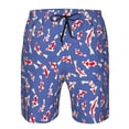thumbnail image 3 of Fotbe Beautiful Koi Fish Trajes de Baño Estampados para Hombre, Shorts de Verano de Secado Rápido, Ropa de Playa, Bañadores-X-Large, 3 of 6