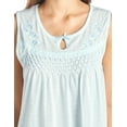 thumbnail image 3 of Casual Nights Women's Fancy Lace Floral Sleeveless Nightgown, 3 of 5