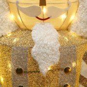 Starfree 61-inch Lighted Large Outdoor Nutcracker Christmas Decorations Indoor Christmas Yard Decoration Outdoor Lawn Decoration with LEDs for Holiday