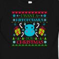 thumbnail image 4 of Inktastic I Want a Hippopotamus for Christmas Cute Ugly Sweater Boys or Girls Baby T-Shirt, 4 of 5
