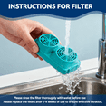 thumbnail image 4 of 4 Pack Pet Water Fountain Filter Replacement for 135 fl oz/4L Wilreless Cat Water Fountain, 4 of 4