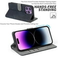 thumbnail image 5 of Leather Wallet Phone Case For Samsung Galaxy A26 A36 A56 A16 A06 A35 A55 A15 A05S A05 A52 A25 A14 A24 A34 A54 A04E A14 A23 A04 A23 A73  Phone Case Wallet Case Leather Phone Cover Card Zipper, 5 of 7