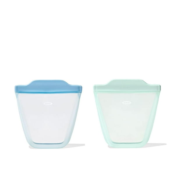 Set de 2 Vasos Reutilizables de Silicona OXO Tot