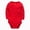 Red, variant on 6-9 Months Infant Romper Baby Plain Cotton Short Sleeved Children's Clothing Triangle Clothing For Boys And Girls,Red Jumpsuit One-Piece Jumpsuit