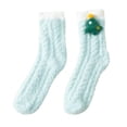 thumbnail image 1 of Calcetines de invierno Yuyangstore para mujer Verde, 1 of 8