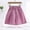 Pink, variant on Amidoa Solid Color Girl Shorts Elastic Waist Wide Leg Casual Summer Shorts,Green,12-13Years
