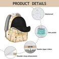 thumbnail image 4 of "Trendy Dog Design Backpack - Cute Print Waterproof School Bag, Spacious College Backpack with Laptop Sleeve, Pet Lover Gift Idea", 4 of 6