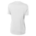 thumbnail image 7 of Yellow Rooster Women's PosiCharge Competitor V-Neck Tee White M, 7 of 7