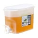 thumbnail image 2 of 3.5L Hervidor Frío de Refrigerador de Gran Capacidad con Grifo de Presión – Dispensador de Bebidas que Ahorra Espacio para Limonada, Té de Frutas, Bebidas Heladas, Jarra de Plástico Fácil de Limpiar, 2 of 9