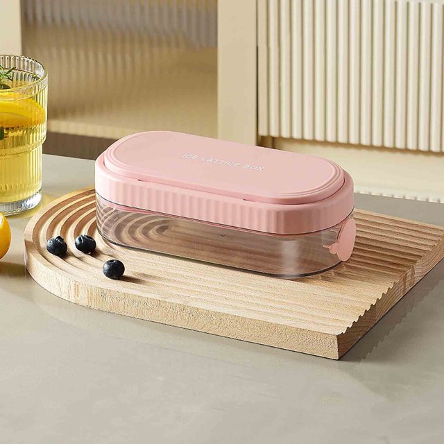 PEONAVET Ice Grid Mold Ice Block Mould Food Grade Press Ice Household Ice Storage Ice Box With Lid Ice Ice Box