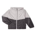 thumbnail image 1 of Swiss Alps Boys Colorblock Hooded Raincoat Jacket  Sizes 4-16, 1 of 3