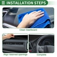 thumbnail image 7 of Dash Cover Interior Non-Slip Dashboard Carpet Mat Pad for Honda Accord 2022-2024 Polyester Black, 7 of 7