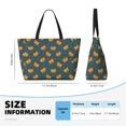 thumbnail image 4 of Fotbe Hot Dog 6 Bolsa de Viaje para Playa - Resistente al Agua, Bolsa Tote de Gran Capacidad y Ligera con 7 Bolsillos para Mujeres y Hombres, 4 of 7