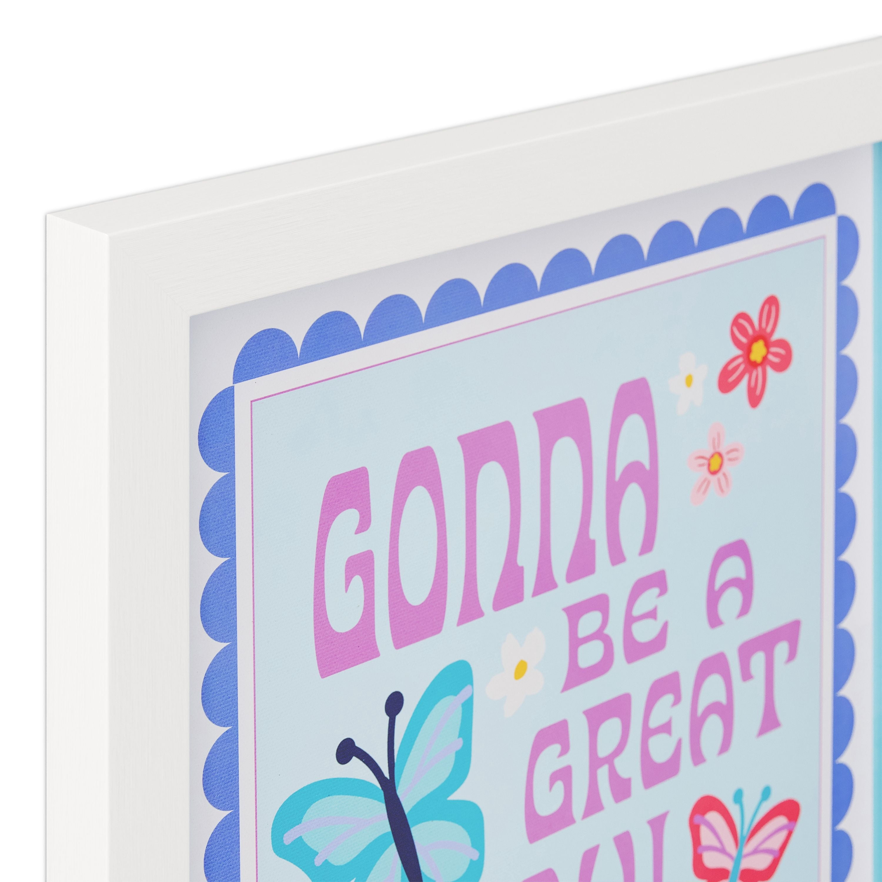 Mainstays Kids Great Day 2-Piece Framed Wall Art Set