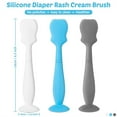 thumbnail image 3 of Danlai-1/3/6Pieces Baby Diaper Applicator Soft Silicone Applicator Scraper With Humanized Handle For Newborns, 3 of 10