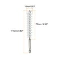 thumbnail image 2 of 5Pcs Nylon Bore Brush 16mm Dia Cleaning Twisted Wire Brush Tube Pipe Cleaner with Handle 1/4 Inch Hex Shank, 2 of 6