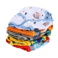 thumbnail image 1 of Pañales de tela reutilizables para bebés, 5 piezas de fundas para pañales de tela para bebés, fiel a su promesa, 1 of 12