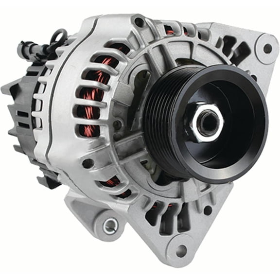 New Alternator Compatible with Case Mxm120 Mxm130 Mxm140 Tractors 6-456 Diesel 87361085