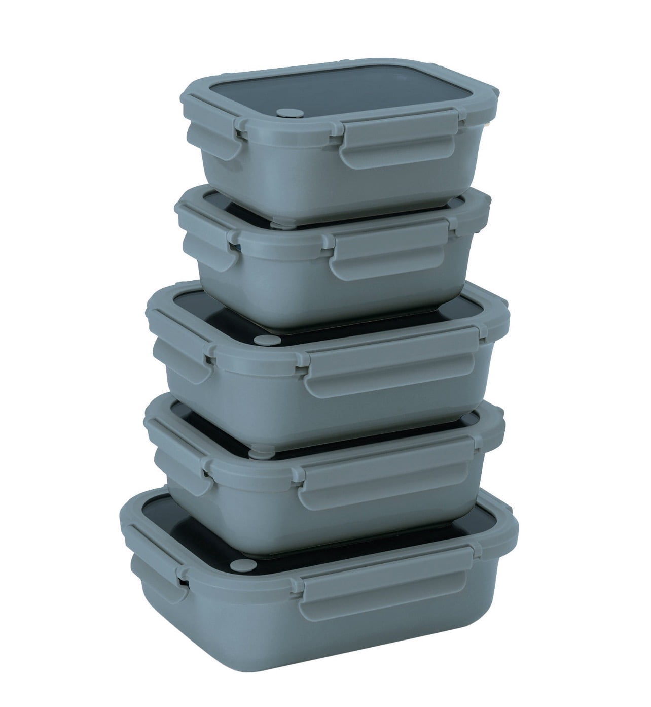 Safdie & Co. 10-piece Ceramic Food Storage Set-Blue