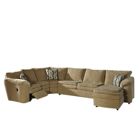 sleeper sectional dune coats ashley piece reclining