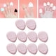thumbnail image 3 of athleticsshop2018 12 borlas de maquillaje triangulares sueltas suaves para base seca Rosado, 3 of 9