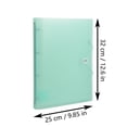 thumbnail image 3 of A4 4-Holes Round Ring View Binders Plastic Cover, Refillable Notebook Journal Binder File Folder, Loose Leaf Sheet Protector/DIY Scrapbooking/Binder Cover Protector, 3 of 4