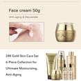 thumbnail image 2 of Kit Cuidado Facial 24k Pure Gold Colágeno Oro y Sérum Antiarrugas 6 Piezas Skincare, 2 of 7