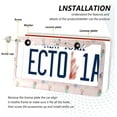 thumbnail image 4 of GZHJMY 2pcs Pretty Ballerinas License Plate Frame for Car Decorative Accessories Rustproof License Plate Cover with Screws for US Vehicles 12x6 Inch（73）, 4 of 7