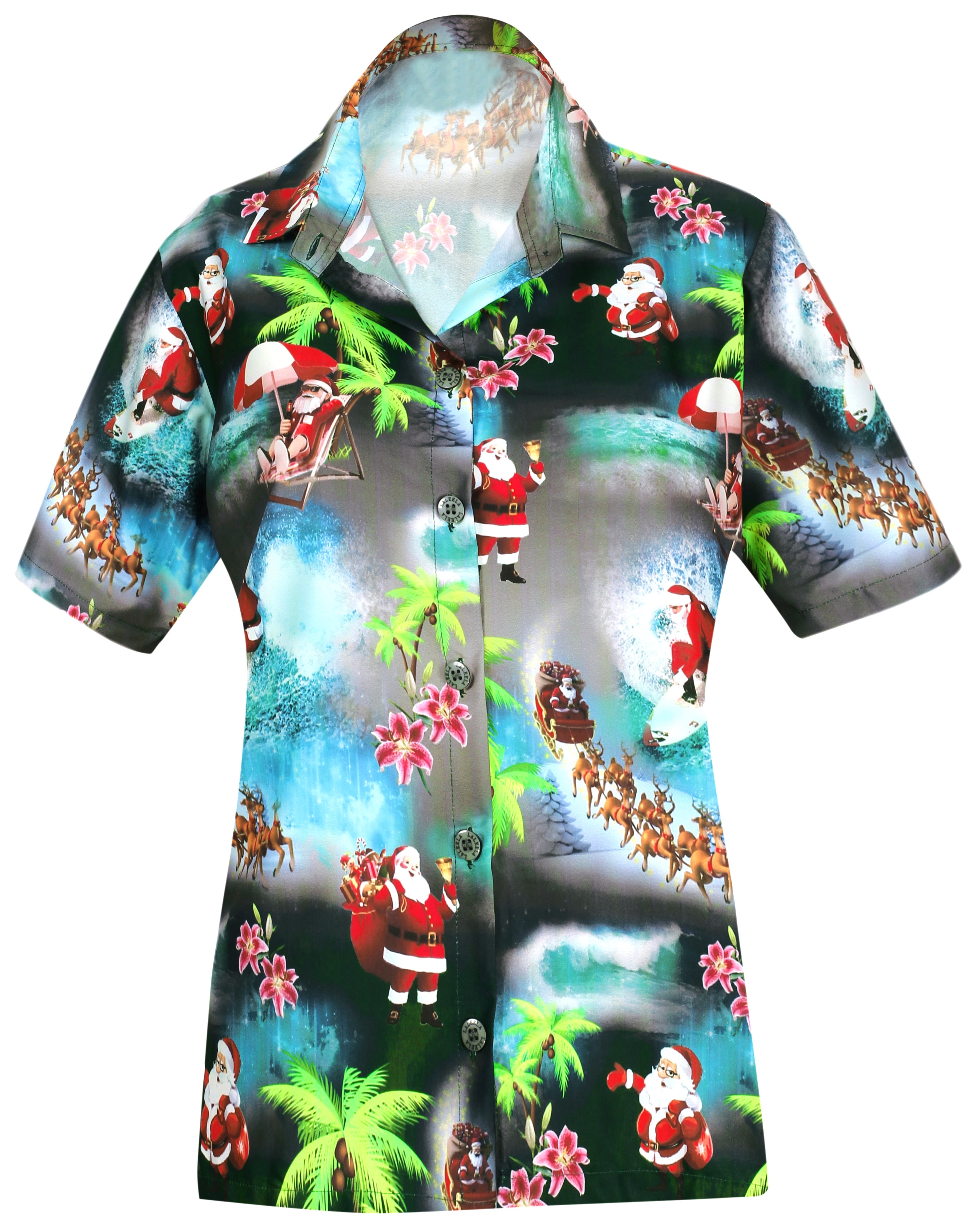 LA LEELA Women's Christmas Santa Claus 