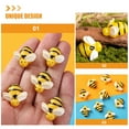 thumbnail image 6 of HEMOTON  20 Pcs Phone Charm Bumble Decorations Simulated Bee, 6 of 8