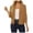 Coffee, variant on Sweater Duster for Women "Women's Elegant 3/4 Sleeve Knit Cardigan Slim Fit Fashionable Open Front Outerwear"