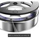 thumbnail image 5 of Estante giratorio para especias de acero inoxidable Lazy Susan para despensa, bandejas decorativas, organizador de contenedores de almacenamiento para gabinetes de cocina, refrigerios, baño (7 1/2, 5 of 5