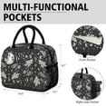 thumbnail image 6 of Lunch Bag Lunch Box for Women Reusable Insulated Lunch Bags,Water-Resistant Gothic Cooler Lunch Tote Bag, Large Capacity for Work Travel Picnic, 6 of 6