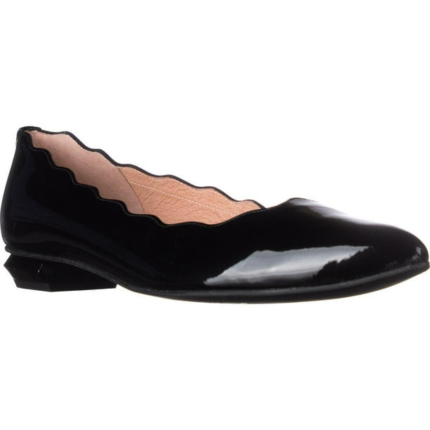 french sole black flats
