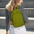 thumbnail image 6 of Yiaed Olive Print Backpack, Premium Laptop Backpack, Travel Backpack for Women, Lightweight Backpacks, Comfortable Back Pack-Medium, 6 of 7
