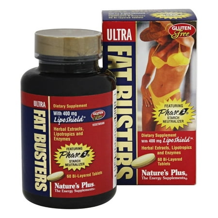 Nature's Plus - Ultra Fat Busters Featuring Phase 2 Starch Neutralizer with 400 mg. LipoShield - 60