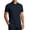 Navy, variant on SELONE Mens Shirts Casual Short Sleeve Shirt Collared Performance T-Shirts Buttons Breathable Summer Business Wear Pink