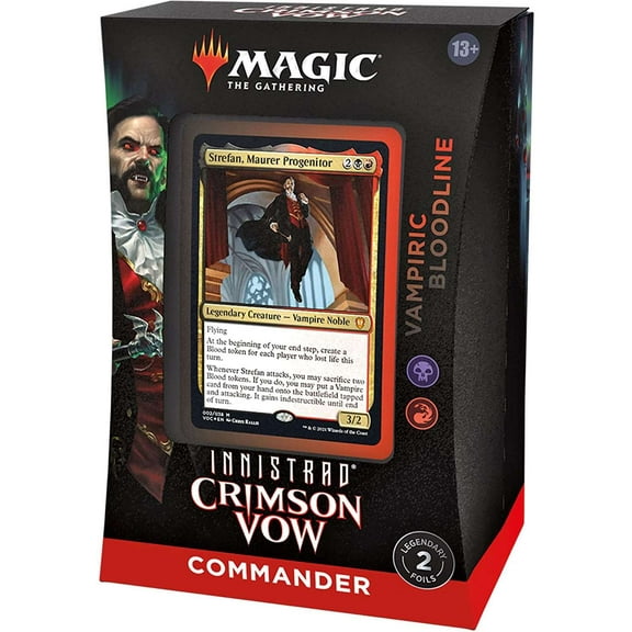 MtG Innistrad: Crimson Vow Vampiric Bloodline Commander Deck