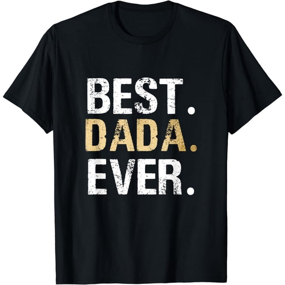 Dada Gift from Granddaughter Grandson Best Dada T-Shirt