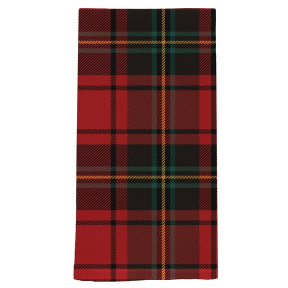 Briarwood Lane Holiday Plaid Cotton Hand Towel