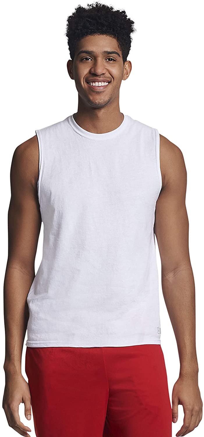 russell athletic men's sleeveless tee