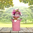 thumbnail image 4 of Fake Flowers Promotion Sale! Nomeni Imitation Flower Vase Home Wedding Ceremony Venue Decoration Wind Vase, Home Decor Clearance Sale Red, 4 of 4