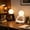 Black, variant on Bowayaoa Reading Figure Table Lamp, USB Rechargeable LED Eye-Caring Night Light, Portable Adjustable Brightness Desk Lamp, Compact Nightstand Light for Home Dorm Study Travel Book Lovers