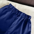thumbnail image 6 of CYRBOKO Girls Outfit Sets, Short Sleeve Casual Soft Elastic Waist Two-piece Sets Dark Blue Size 6-7 T, 6 of 7