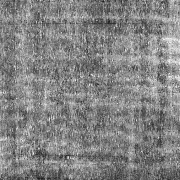 Ahgly Company Indoor Square Persian Gray Traditional Area Rugs, 4' Square