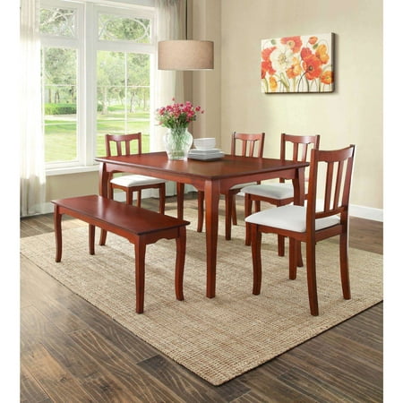 Better Homes and Gardens Ashwood Road Dining Table, Brown Cherry