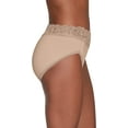 thumbnail image 2 of Vanity Fair Lingerie Women's Flattering Lace Hi-Cut Underwear, 3-Pack, 2 of 4